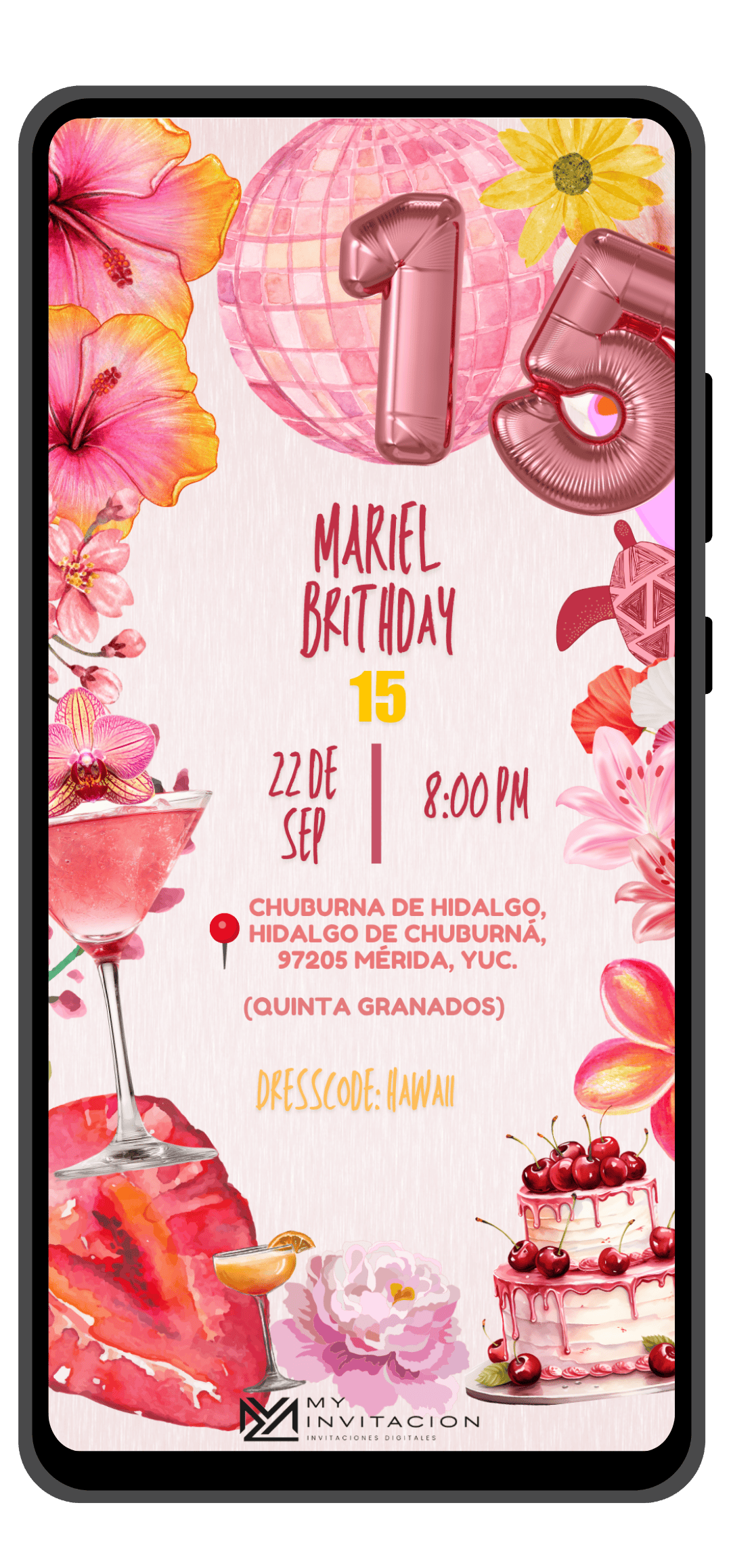 Invitación Mariel