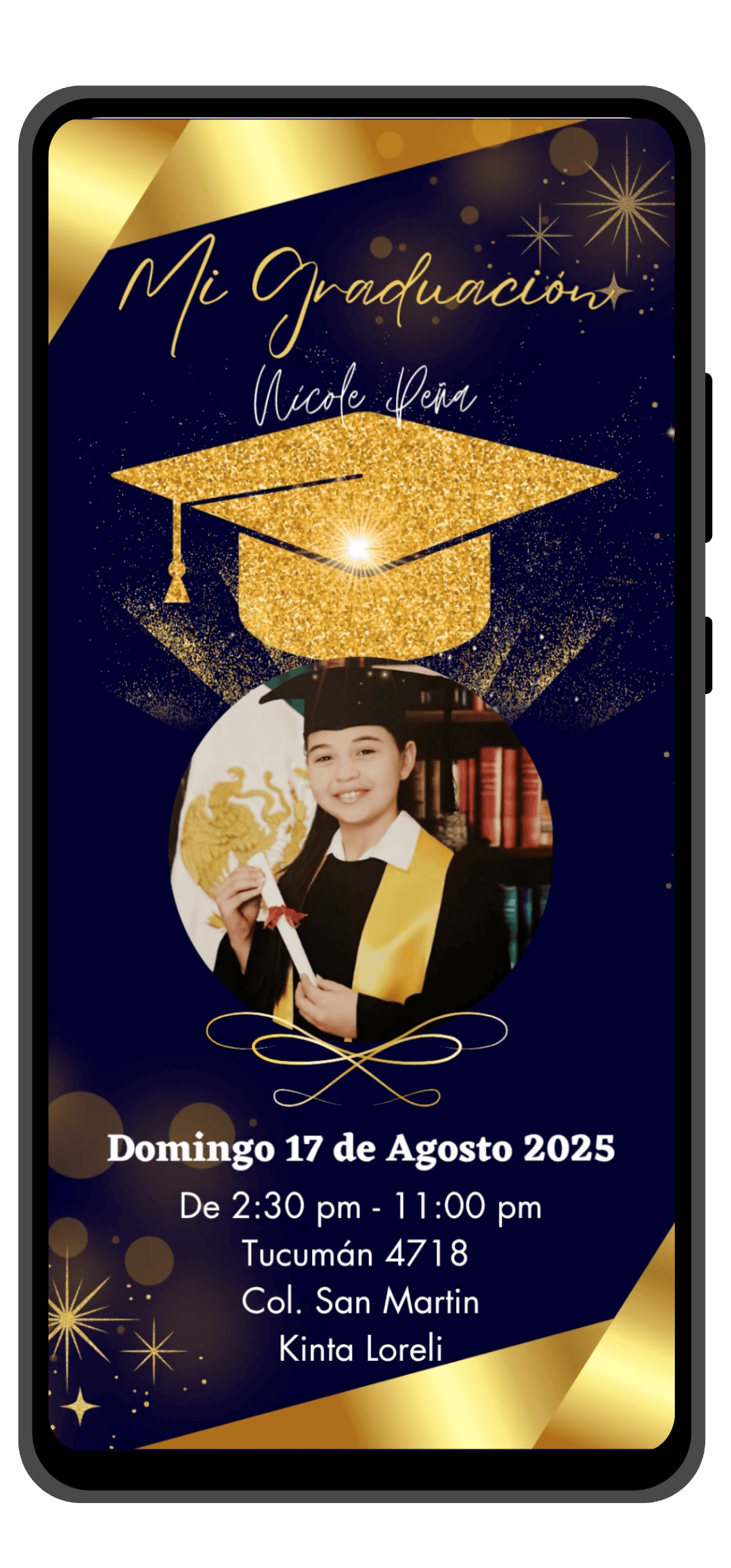 Invitación Nicole